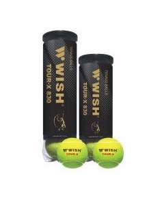 Wish TOUR-X-830 All Court Surface Tennis Balls