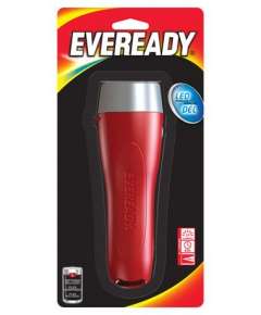 Eveready LC1L2A 2AA Bulk Red LED Flashlight