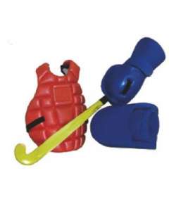 Sparo Ordinary Hockey Goal Keeper Kit With Bag
