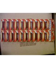 Eveready 1012BP20 AAA 10x2 Red Pack Battery