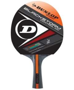 Dunlop Black Storm Control 100 ITTF Approved Table Tennis Bat
