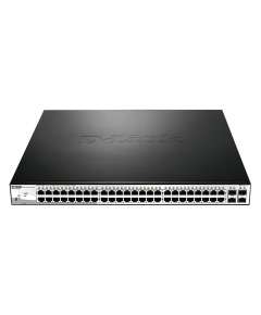 D-Link DGS-1210-52P 52-Port Gigabit Smart PoE Switch with 4 SFP Ports