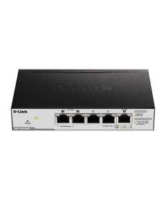D-Link DGS-1100-05PD Smart Managed PoE-Powered 5-Port Gigabit Switch