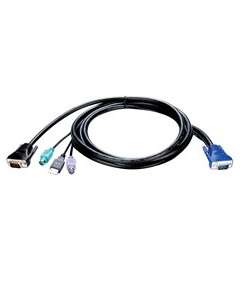 D-Link KVM-401 1.8 meters Combo KVM Cable