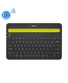 Logitech K480 Multi-device Bluetooth 3.0 Wireless Bluetooth Keyboard with Stand (Black)