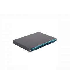 Panduit OptiCom Pre-Loaded Fiber Optic Tray With 24 Duplex SC Adapters