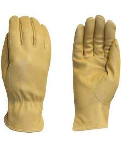 Pig skin leather gloves