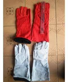 Heavy Duty leather gloves with inner lining