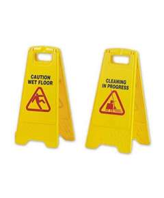 Slippery Floor Signage
