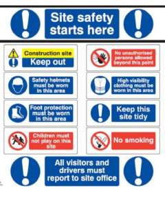 Site Safety Sign