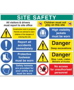 Safety Signs A2 Size