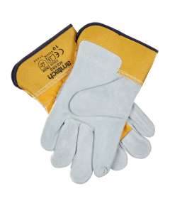 Construction Rigger Leather Gloves