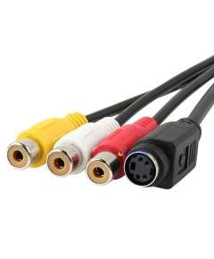 Svideo to AV Cable