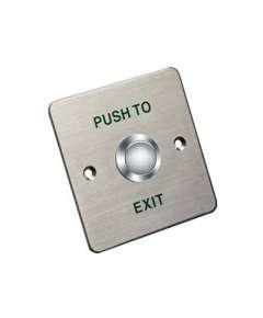 Hikvision DS-K7P01 86×86×20mm Aluminum Alloy Panel Metal Button