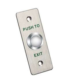 Hikvision DS-K7P02 90×35×28.9mm Aluminum Alloy Panel Metal Button