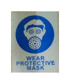 Wear Protective Mask Sign