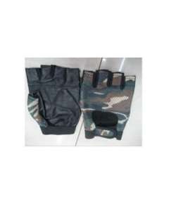 Army Camouflage Half Finger Gloves