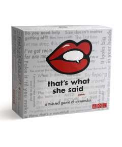 That's What She Said Card Game