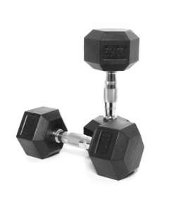 Hex 2x10kg Dumbbells