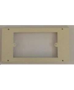 Trunking 150mm Plate Twin Outlet