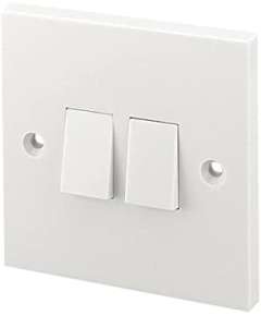 Carl and Gilberts 2 gang 2 way Switch
