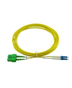 Extralink  SC-LC/UPC, 1M, Single Mode  Duplex Fiber Patch Cord