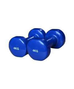YDYBB 4 Kg Blue Rubber Dumbbell
