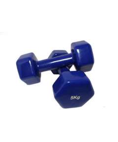 YDYBB 5 Kg Blue Rubber Dumbbell