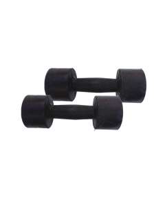 YDYBB 3 Kg Black Rubber Dumbbell