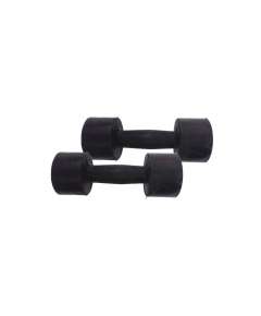 YDYBB 5 Kg Black Rubber Dumbbell
