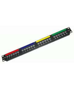 DINTEK PowerMAX 1U 24P CAT.6 UTP Patch Panel
