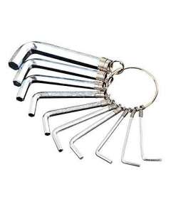 Generic  10pcs Set 1.5/10mm Allen Key