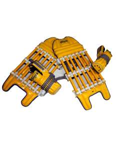 With Kickers Skeleton Hockey Leg Guards