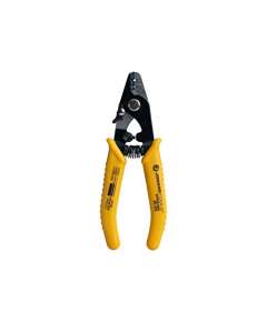 Jonard Tools JIC-375 Three Hole Fiber Optic Stripper with TPR Handle, 6" Length