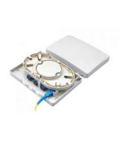 Fibre  optic 4 port Faceplate