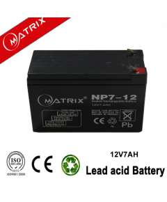 Matrix Battery 12V/7AH for Access Control