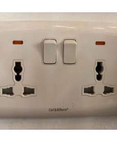 Carl and Gilberts Urban Multiplug With Neon Twin Socket