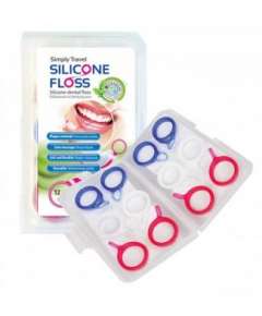 Simply Travel Silicone Floss