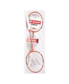 Wish 55-ALUMTEC With Full Cover Badminton Set