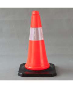Road Cone 50cm LDPE Reflective