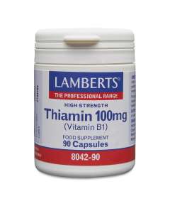 Lamberts 100mg Thiamin 90 Capsules Supplement