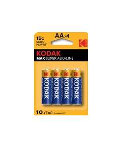 Kodak 4Pack AA Alkaline Batteries
