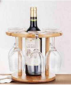 Wine Glass holder Wooden