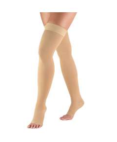 Camellia  Thigh Length Class 2 Open Toe Stocking(XL)