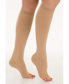 Camellia  Knee Length Class 2 Open Toe Stocking(XXL)