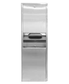 Velvex Mercury 2 in 1 Towel Dispenser and Waste Bin Cabinet