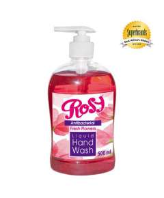 Rosy 500ml Fresh Flowers Liquid Hand Wash With Pump
