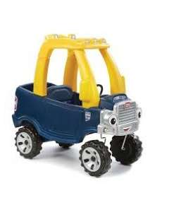 Blue police cozy coupe