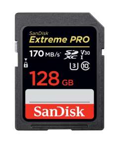 SanDisk 128GB Extreme PRO UHS-I SDXC Memory Card