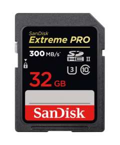 SanDisk 32GB Extreme PRO UHS-II SDHC Memory Card